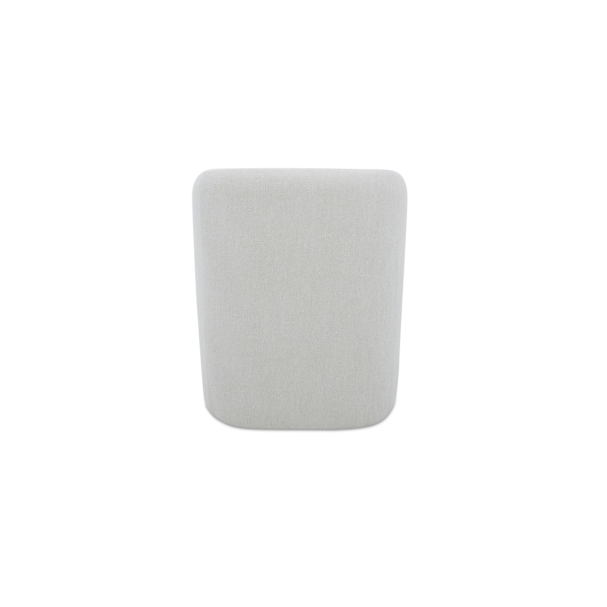 Sandy Rolling Dining Chair Off White - Central Designs