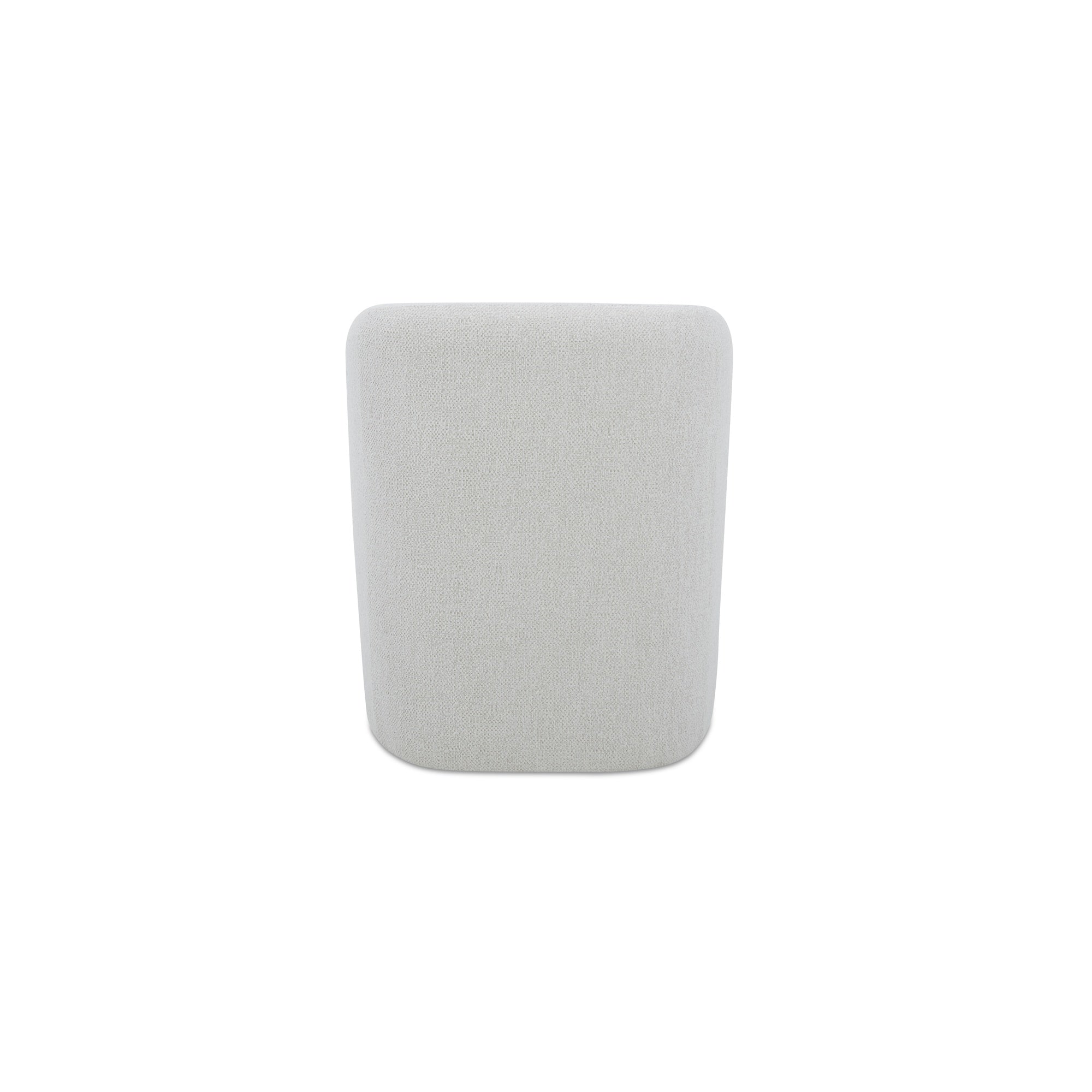 Sandy Rolling Dining Chair Off White - Central Designs