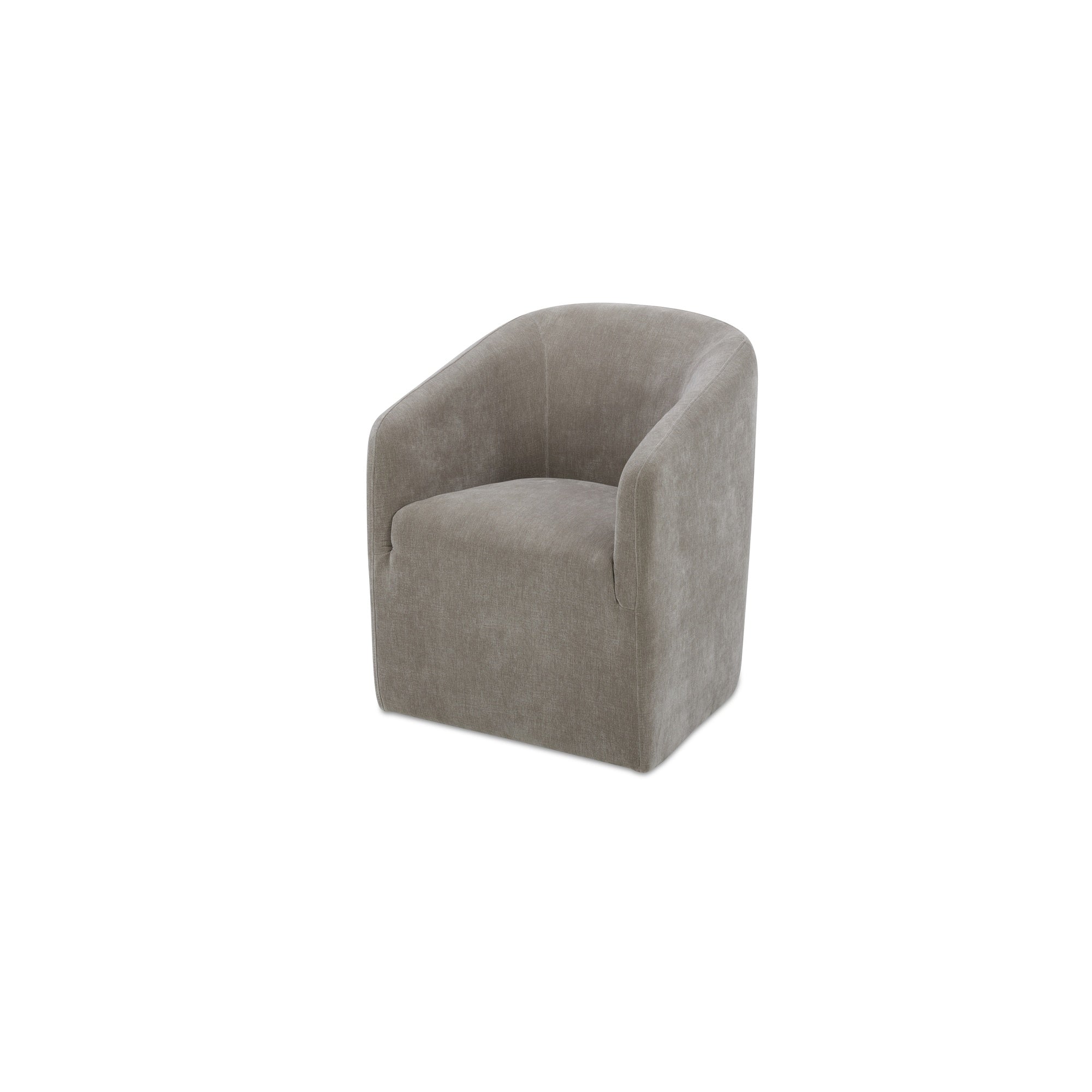 Sandy Rolling Dining Chair Taupe - Central Designs