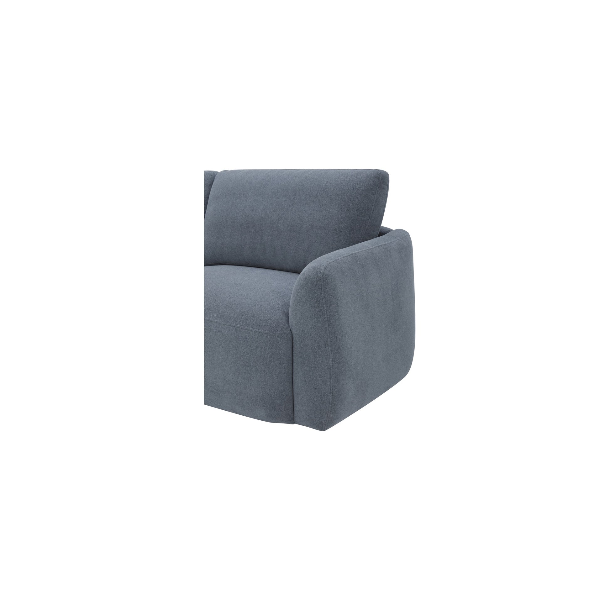 Callie Sofa 91 in. Slate Blue - Central Designs