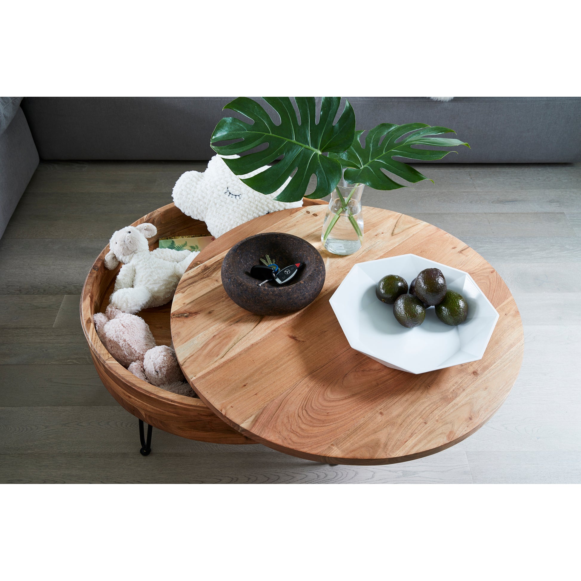 Privado Storage Coffee Table Natural - Central Designs