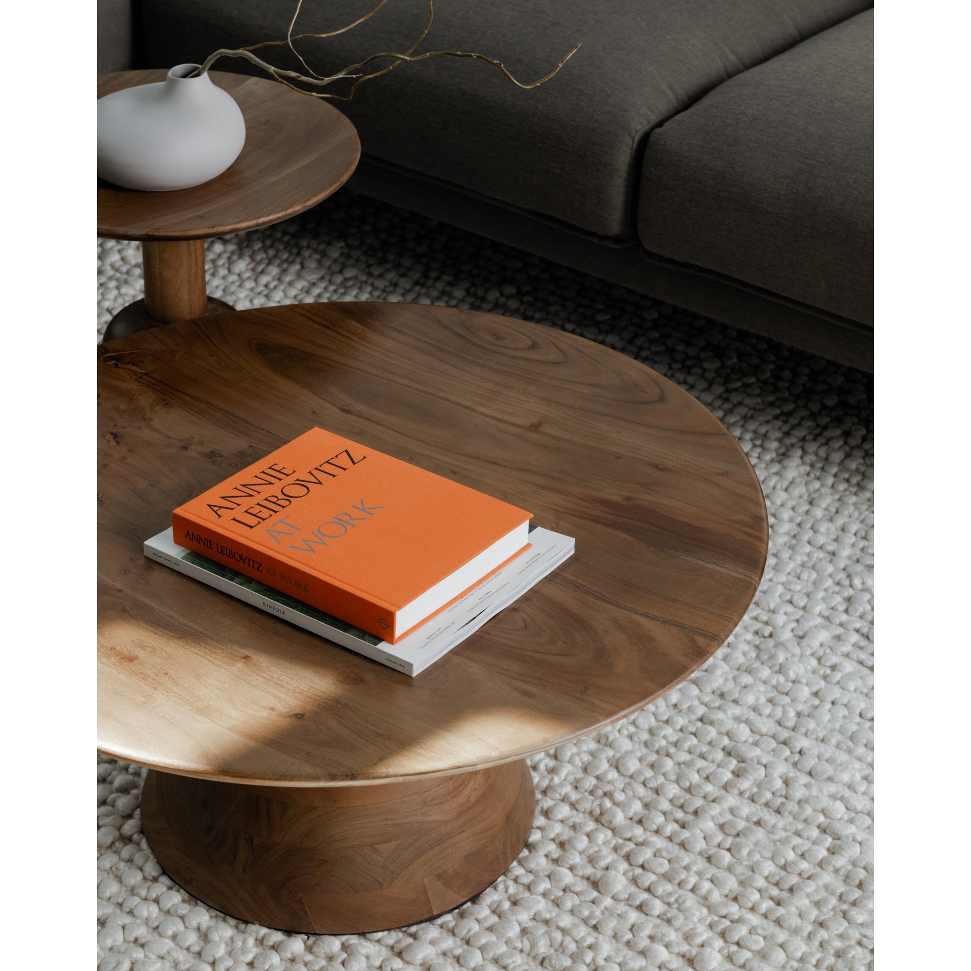 Nels Coffee Table Dark Brown - Central Designs