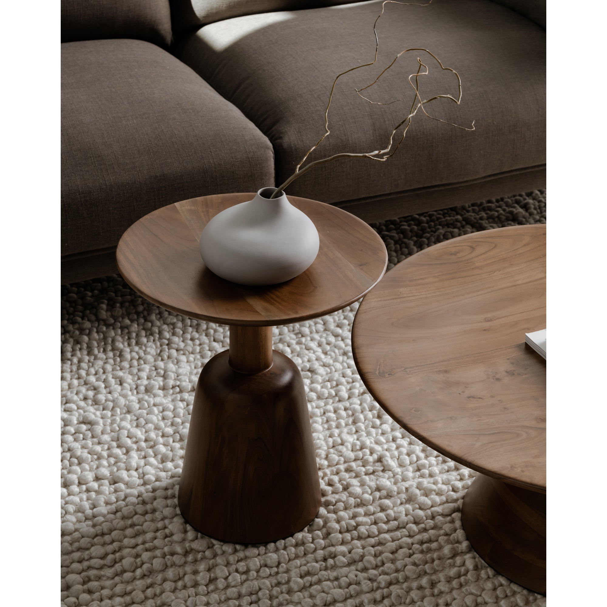 Nels Coffee Table Dark Brown - Central Designs
