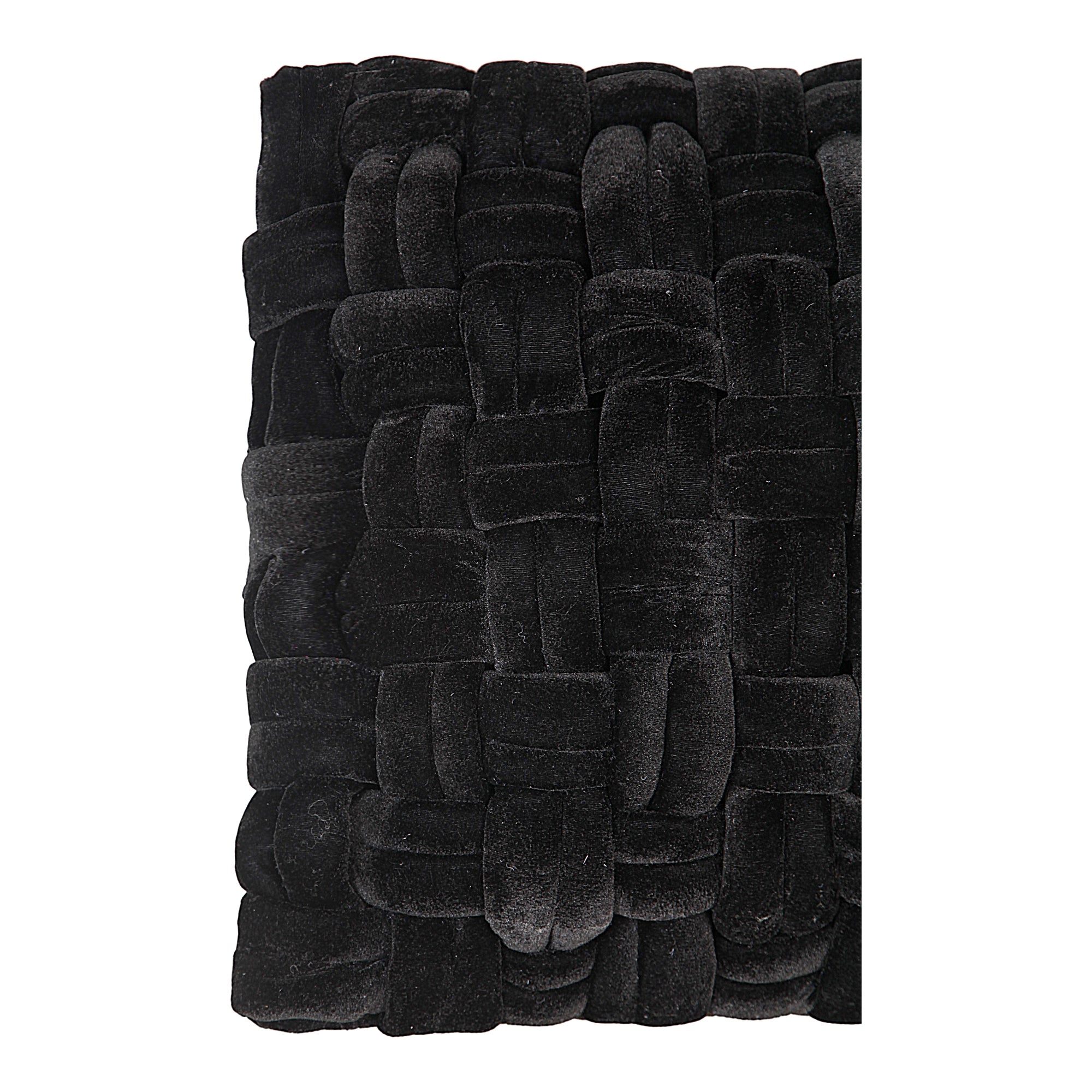 Pj Velvet Pillow Black