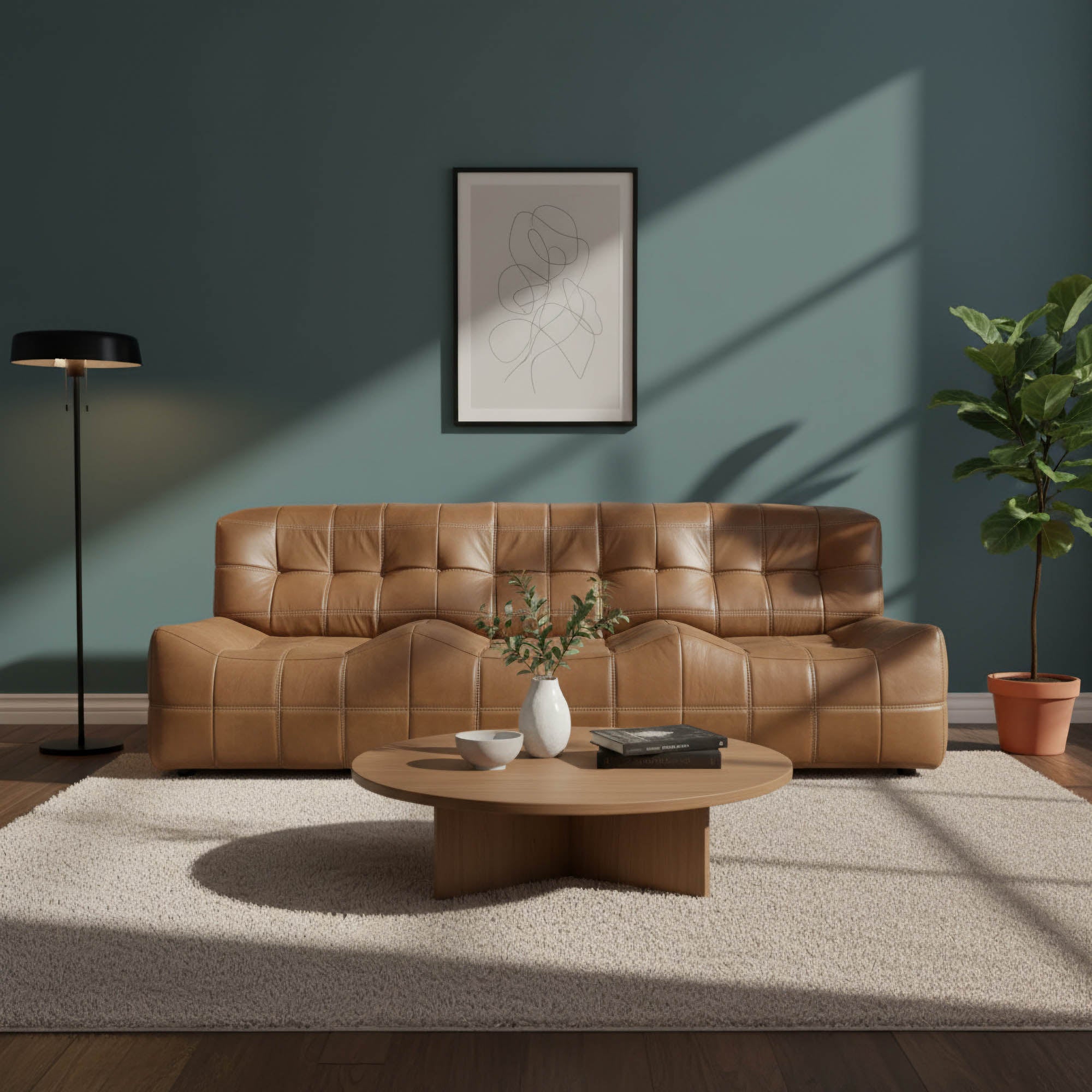 Linear Sofa - Antique Sienna - Central Designs
