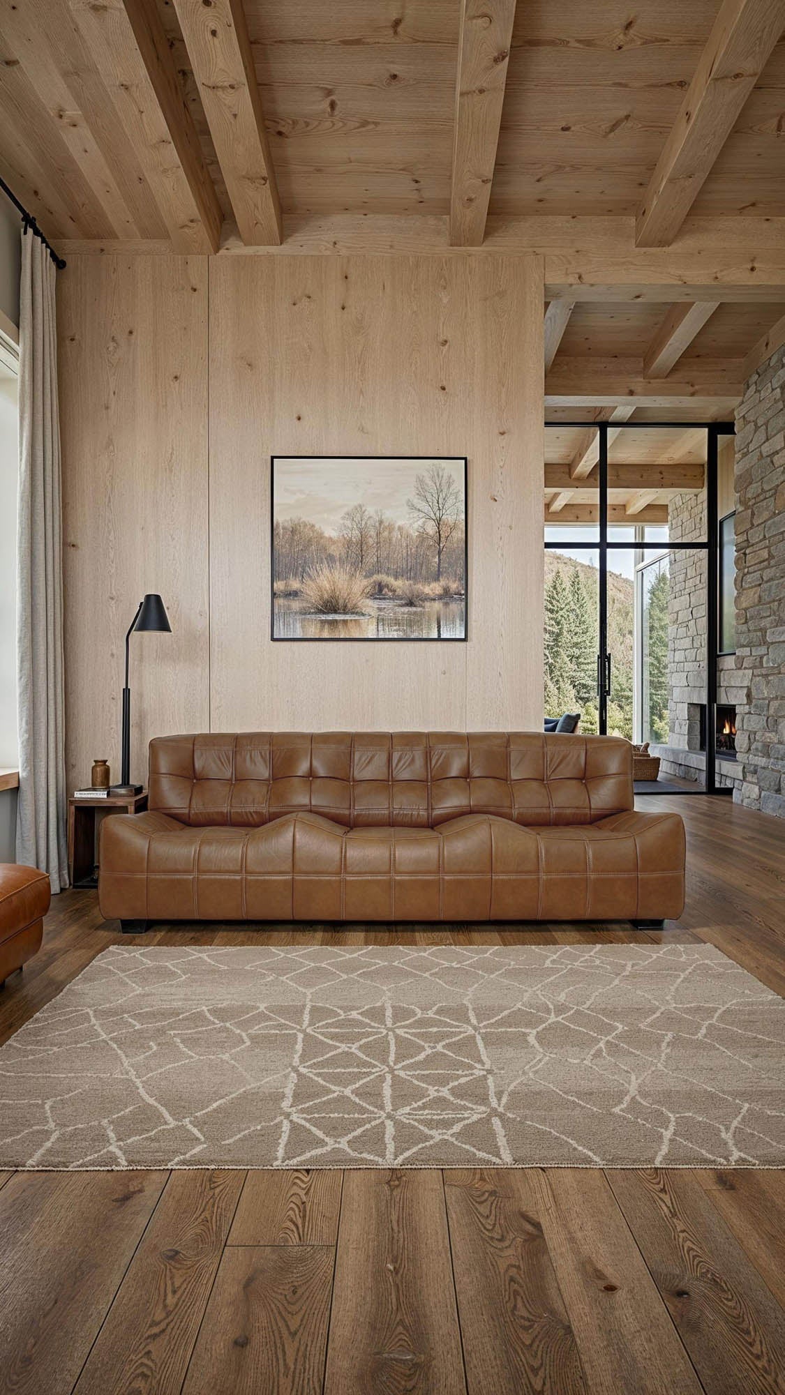 Linear Sofa - Antique Sienna - Central Designs