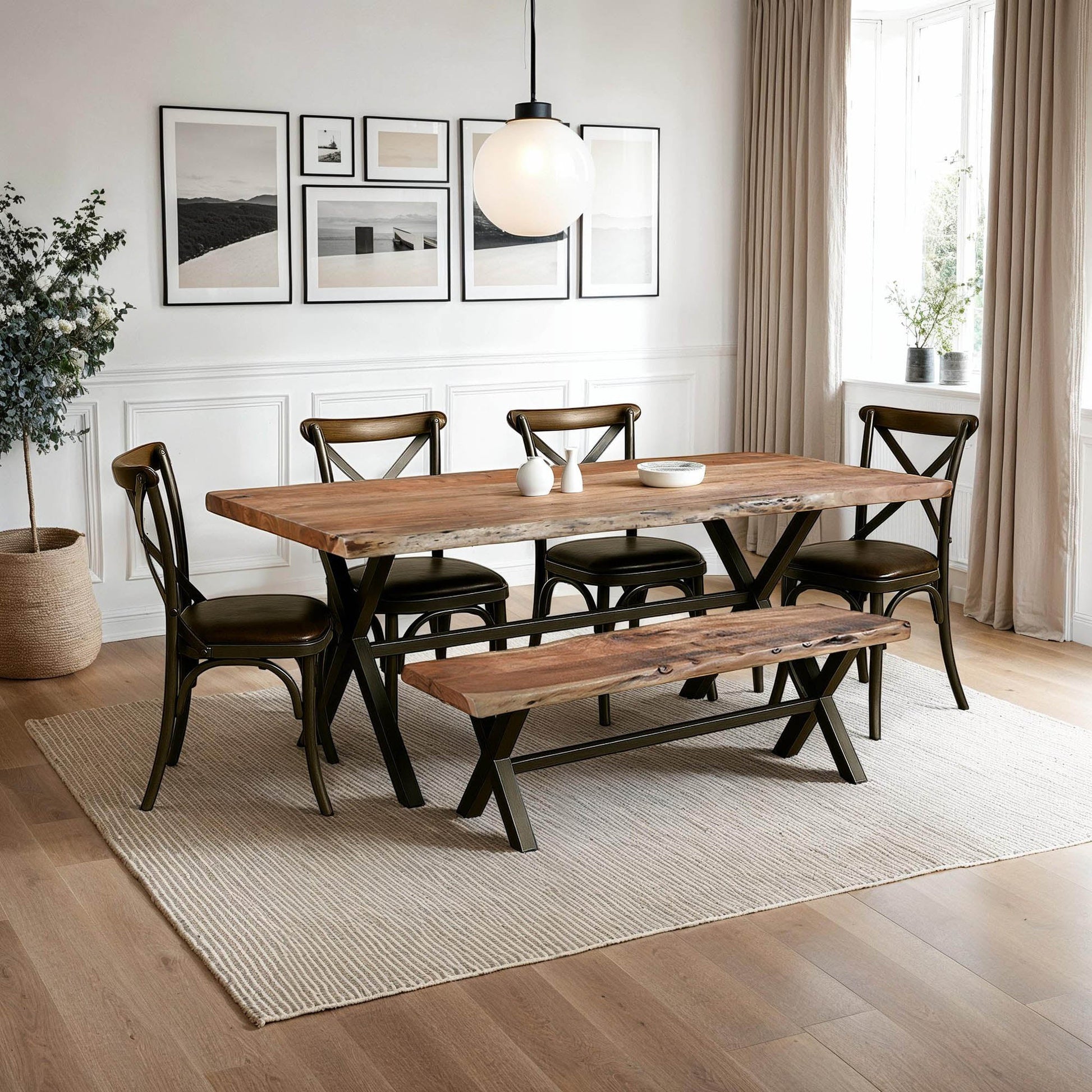 Restore Dining Table 82" - Central Designs