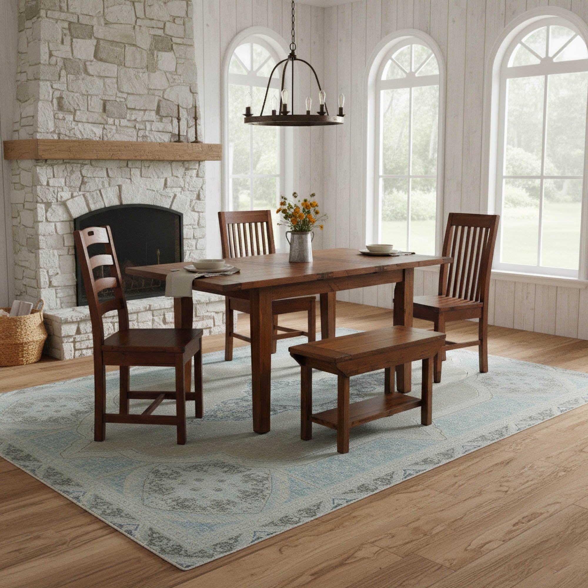 Irish Coast Small Bench - African Dusk