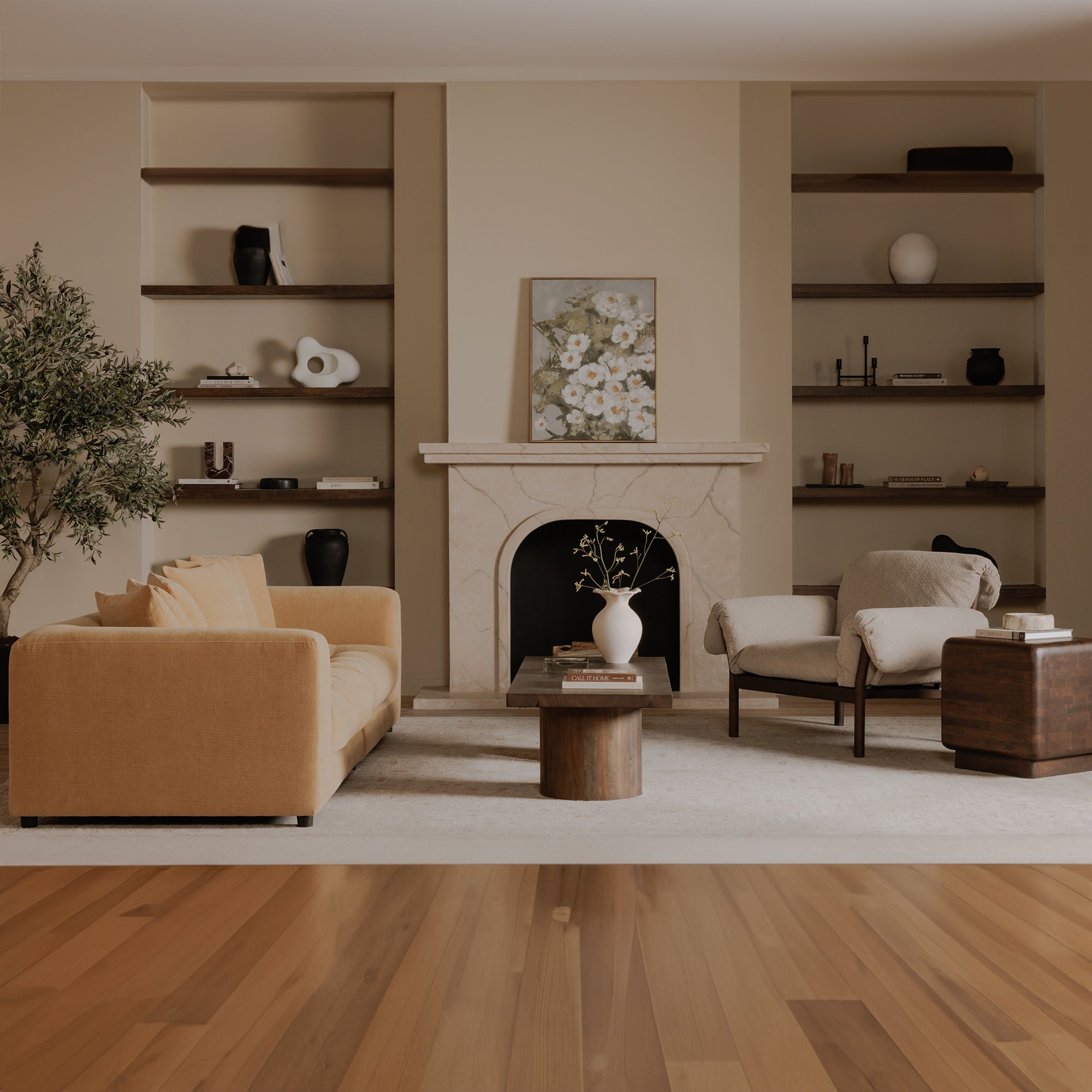 Eton Side Table Dark Brown