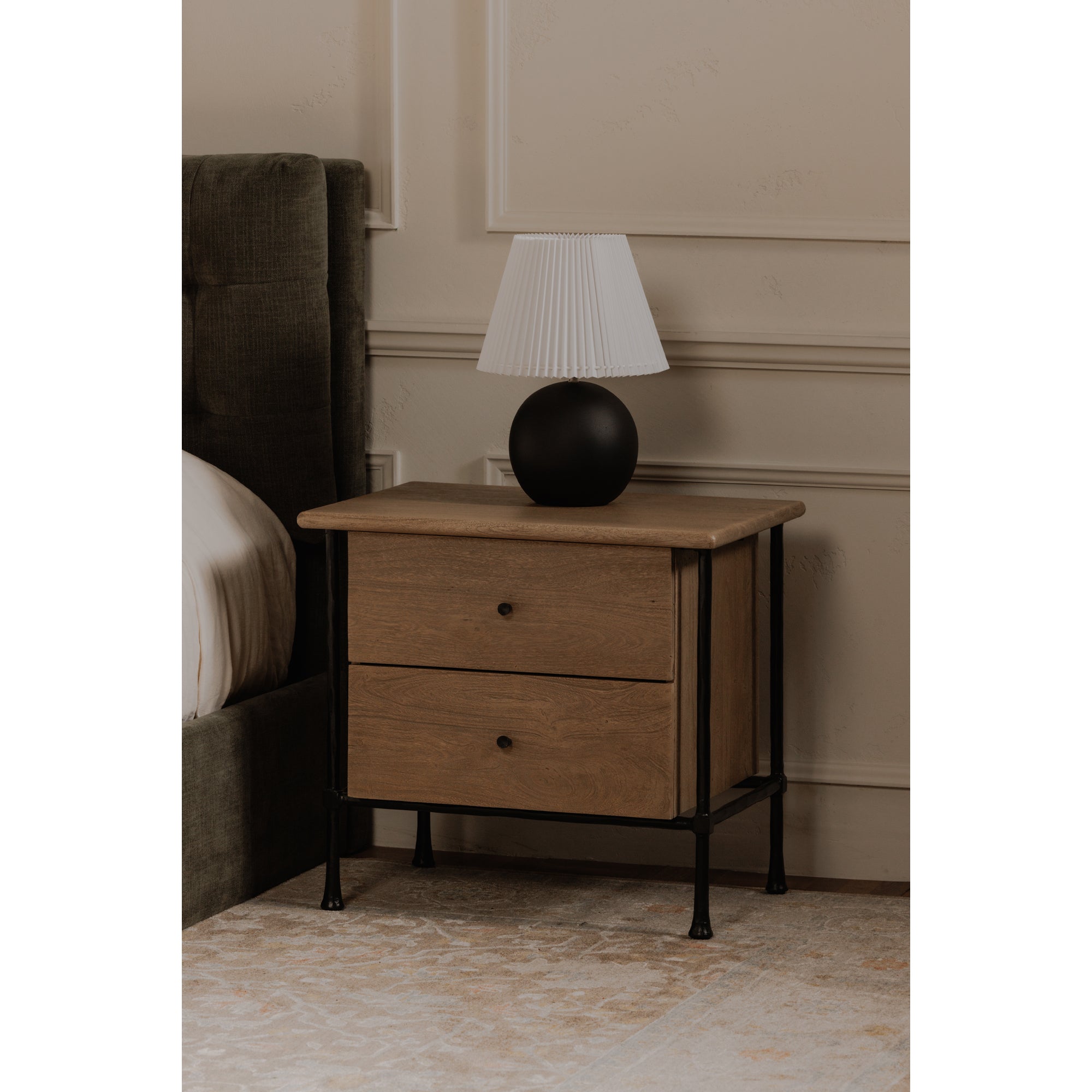 Rene Nightstand Brown