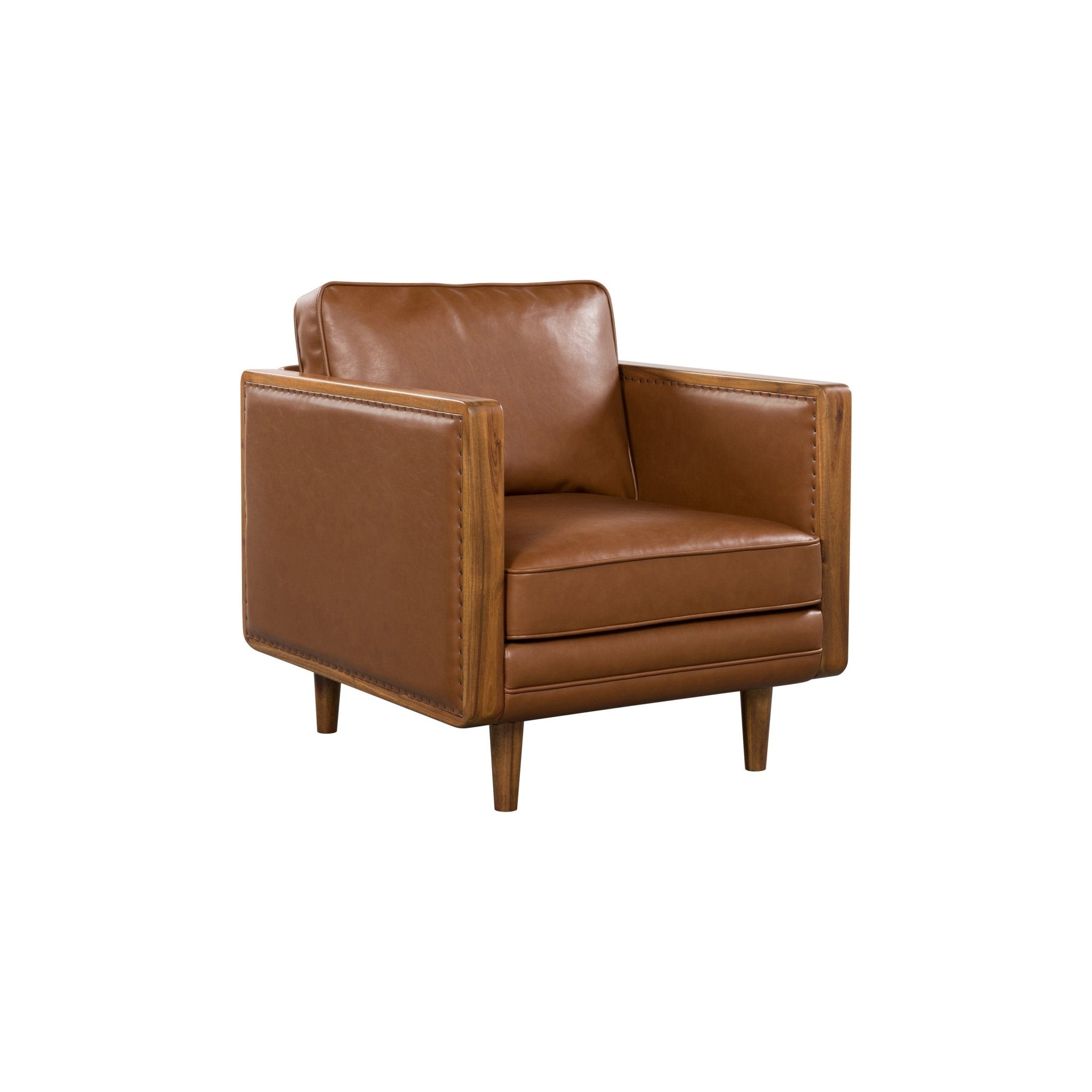 Las Vegas Mandalay Club Chair - Vegan Nut - Central Designs