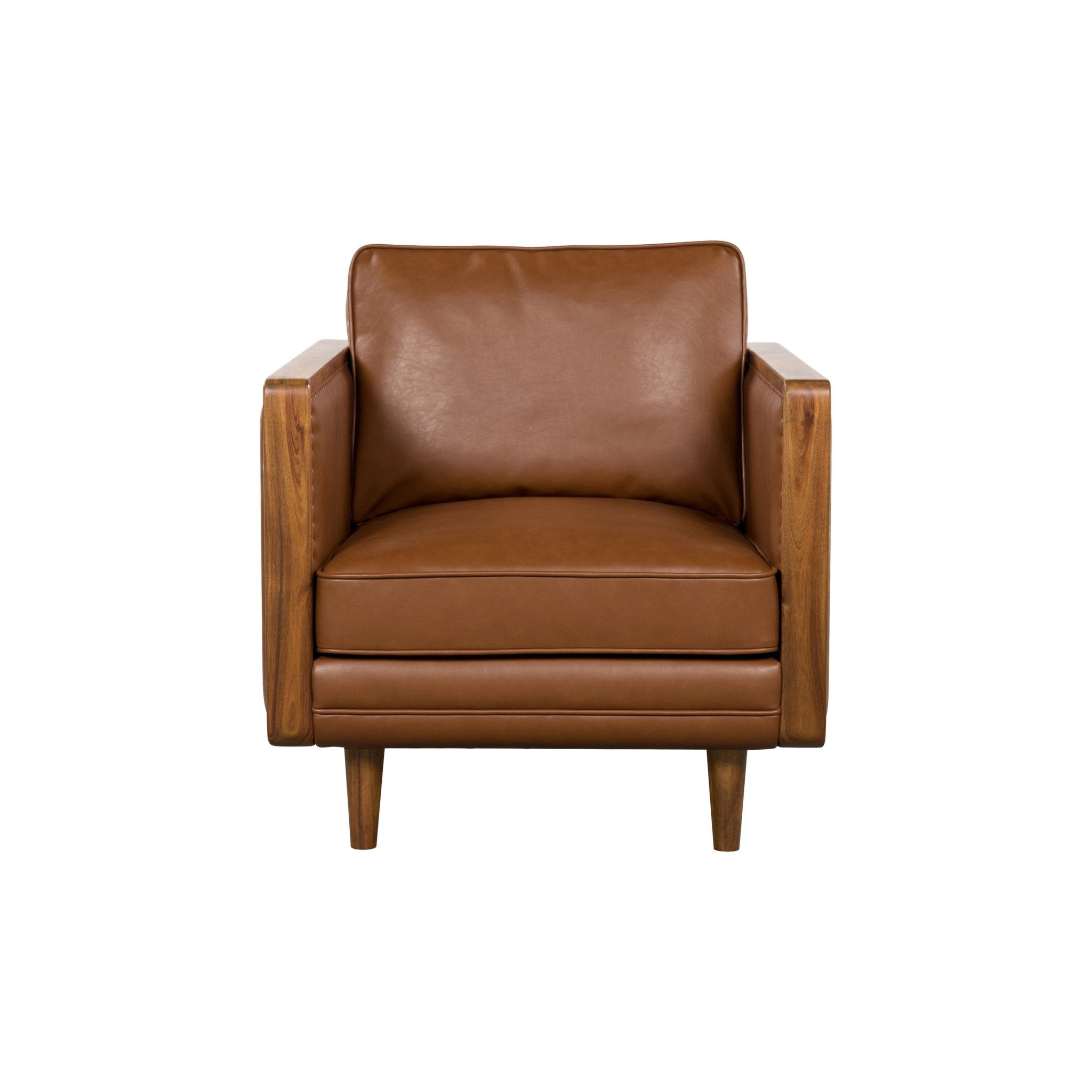 Las Vegas Mandalay Club Chair - Vegan Nut - Central Designs