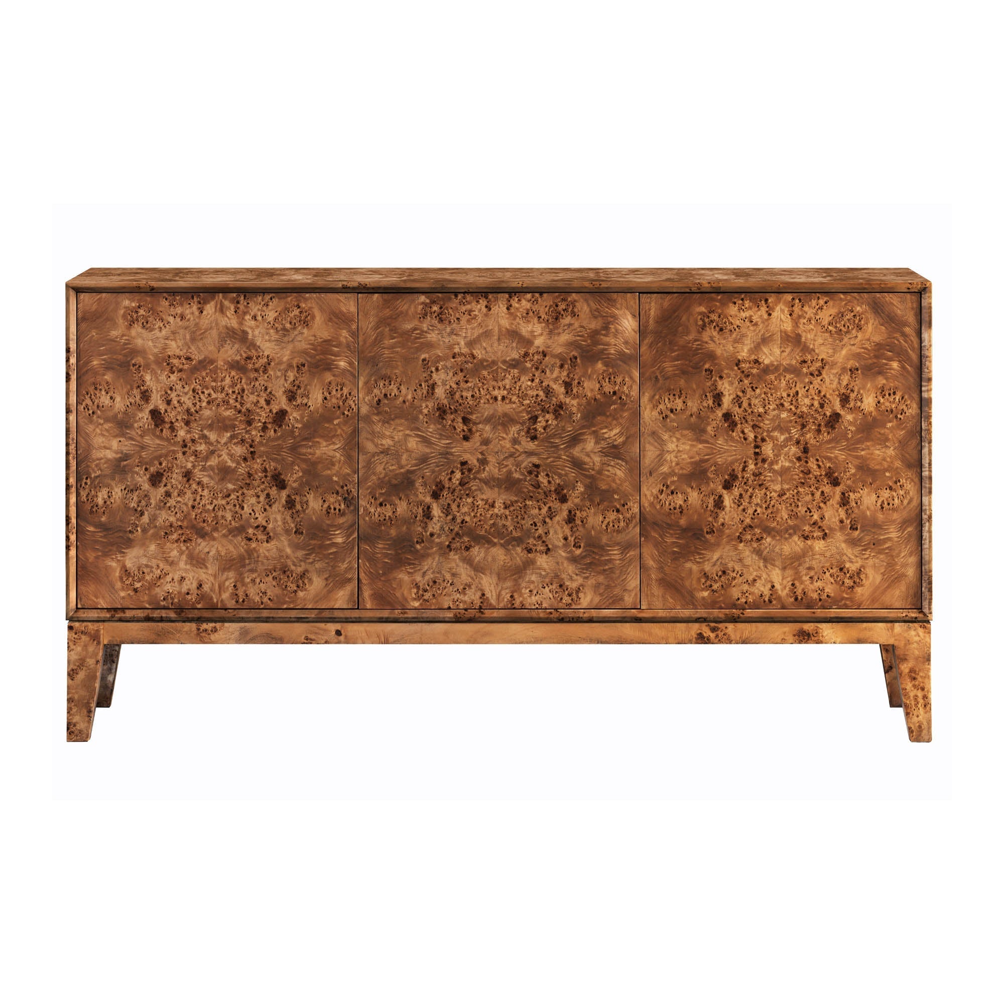 Mappa 3 Door Sideboard - Dark Burl - Central Designs
