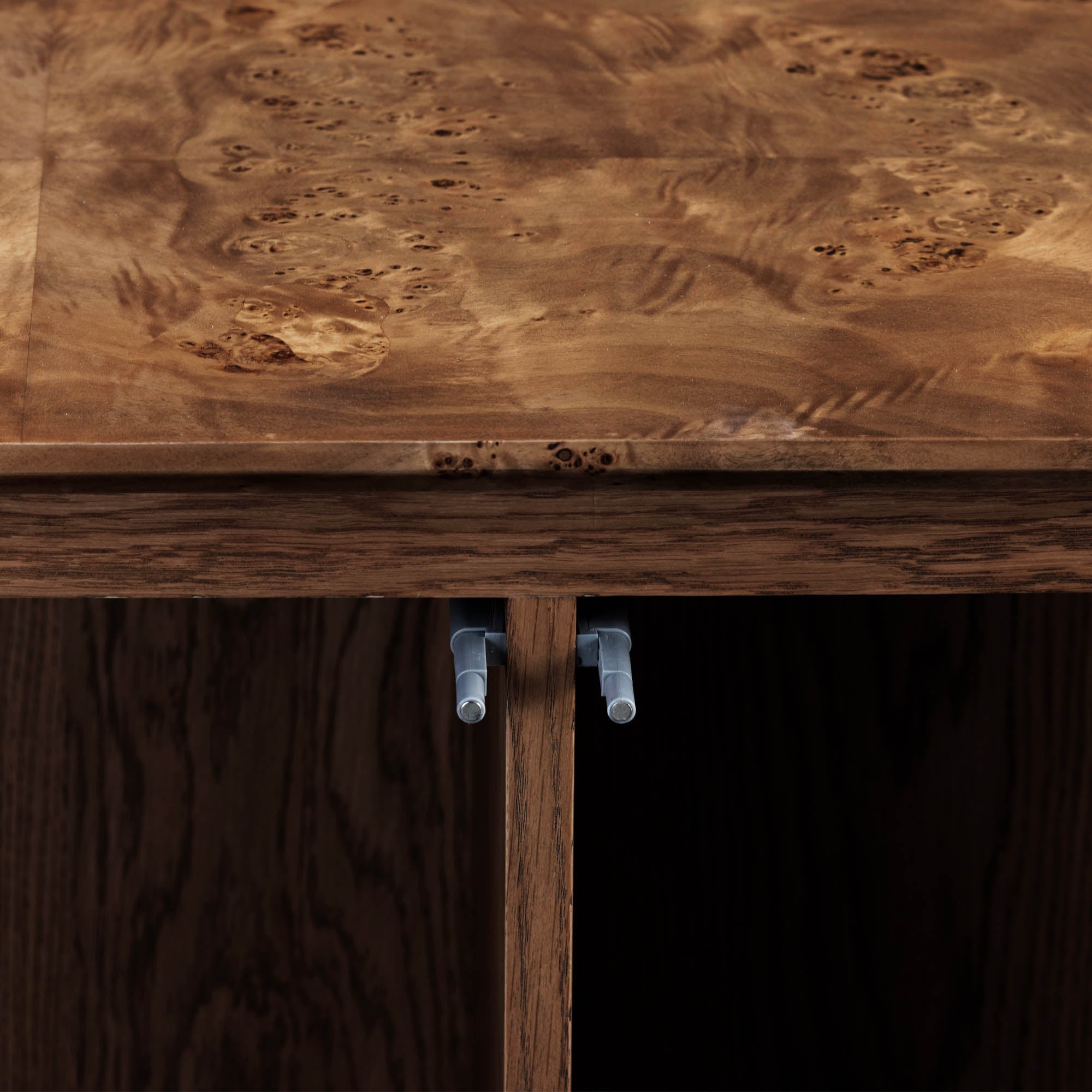 Mappa 3 Door Sideboard - Dark Burl - Central Designs