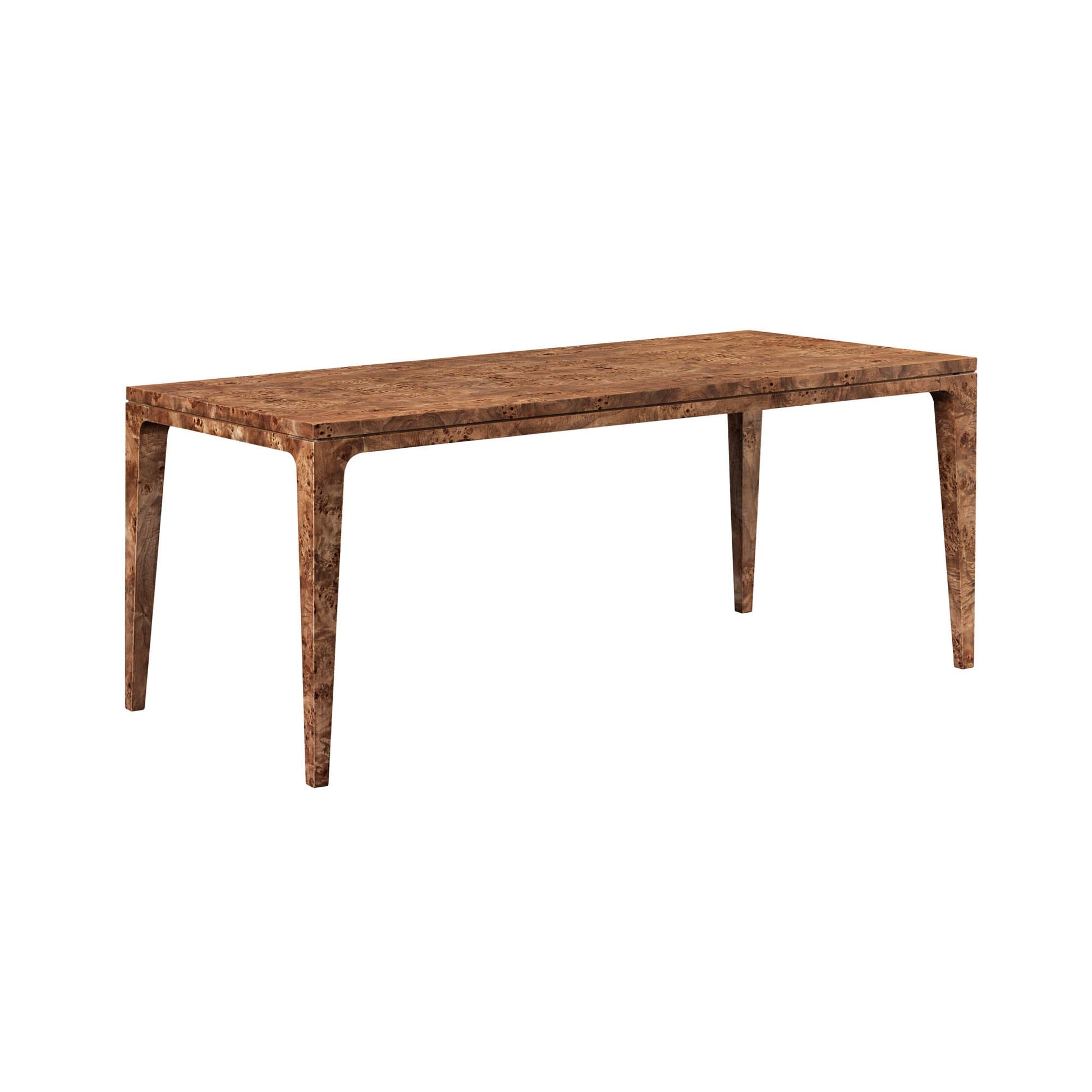 Mappa Regular Dining Table - Dark Burl - Central Designs