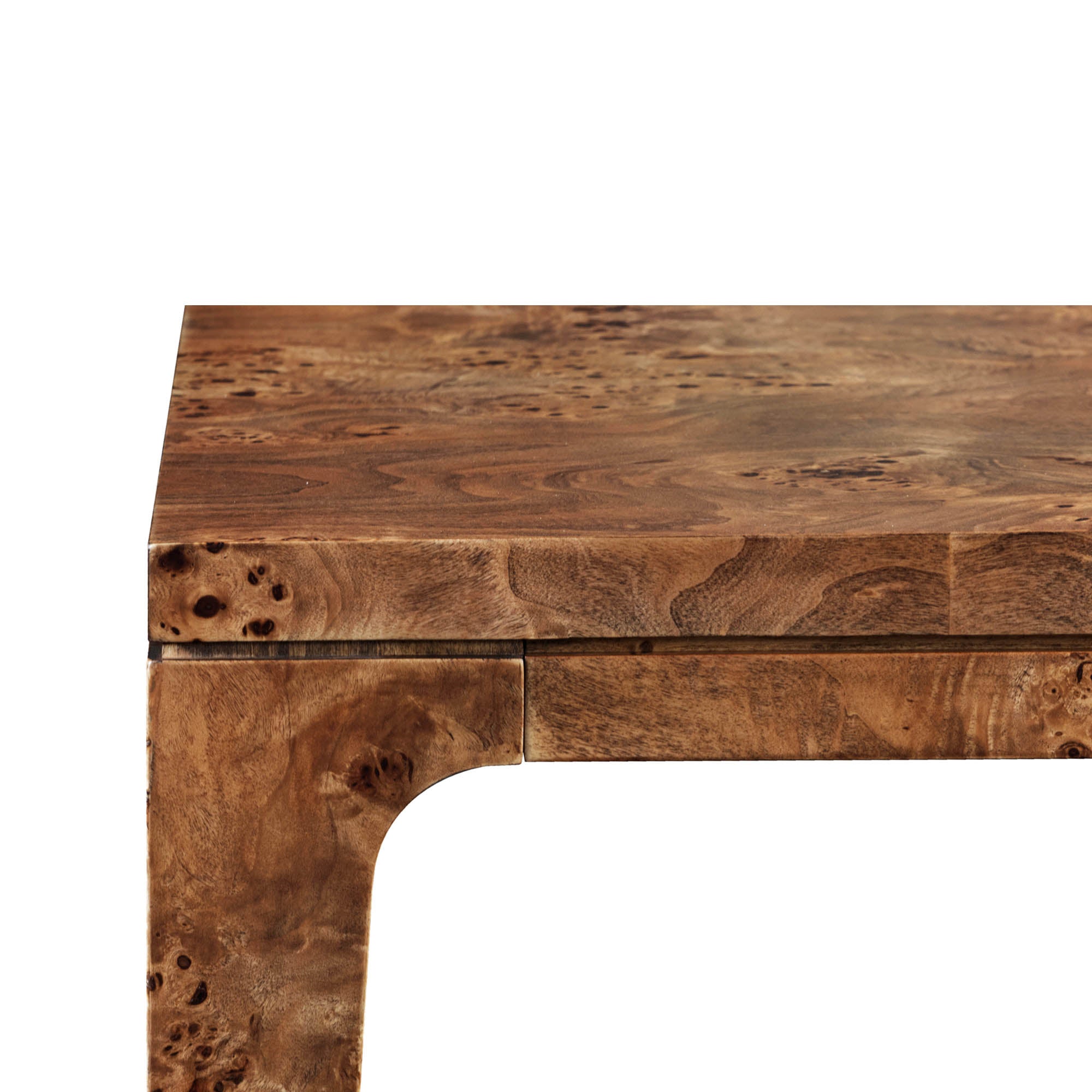 Mappa Regular Dining Table - Dark Burl - Central Designs