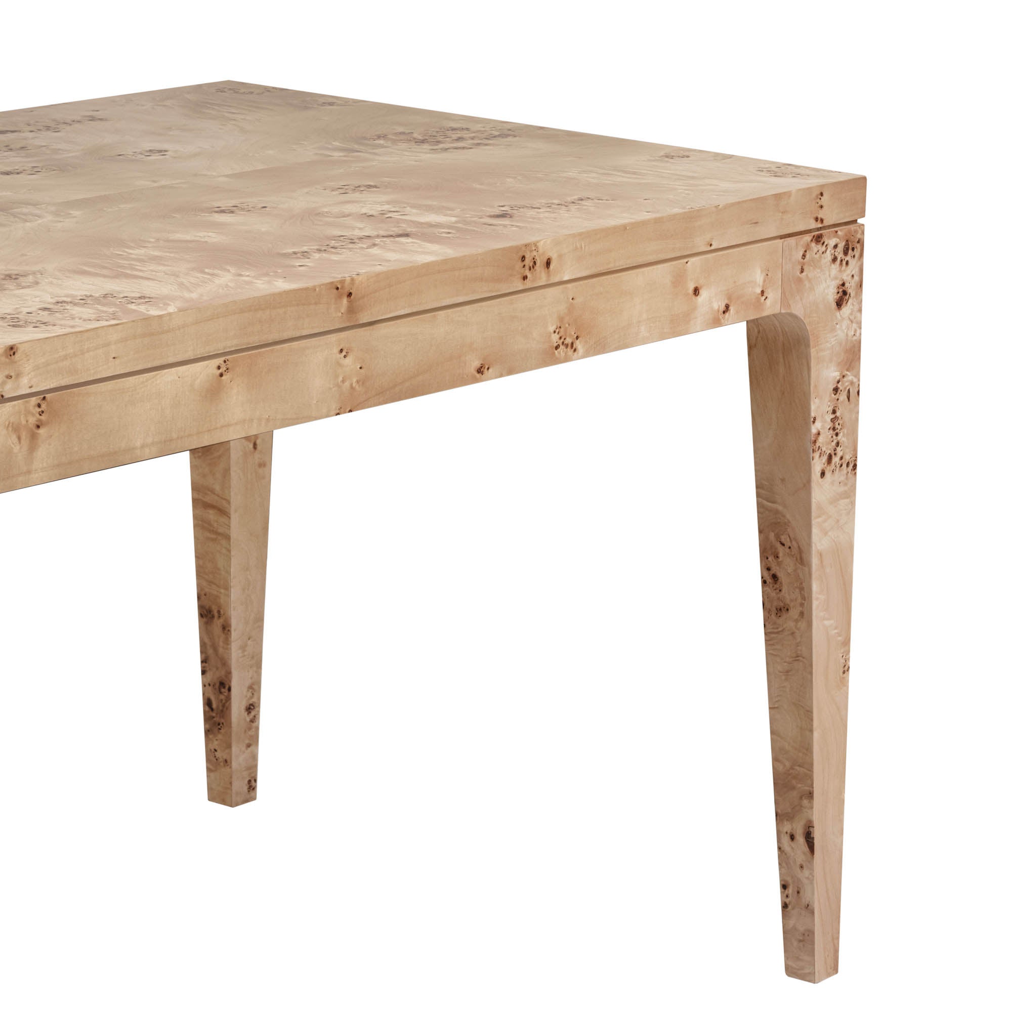 Mappa Large Dining Table - Light Burl - Central Designs