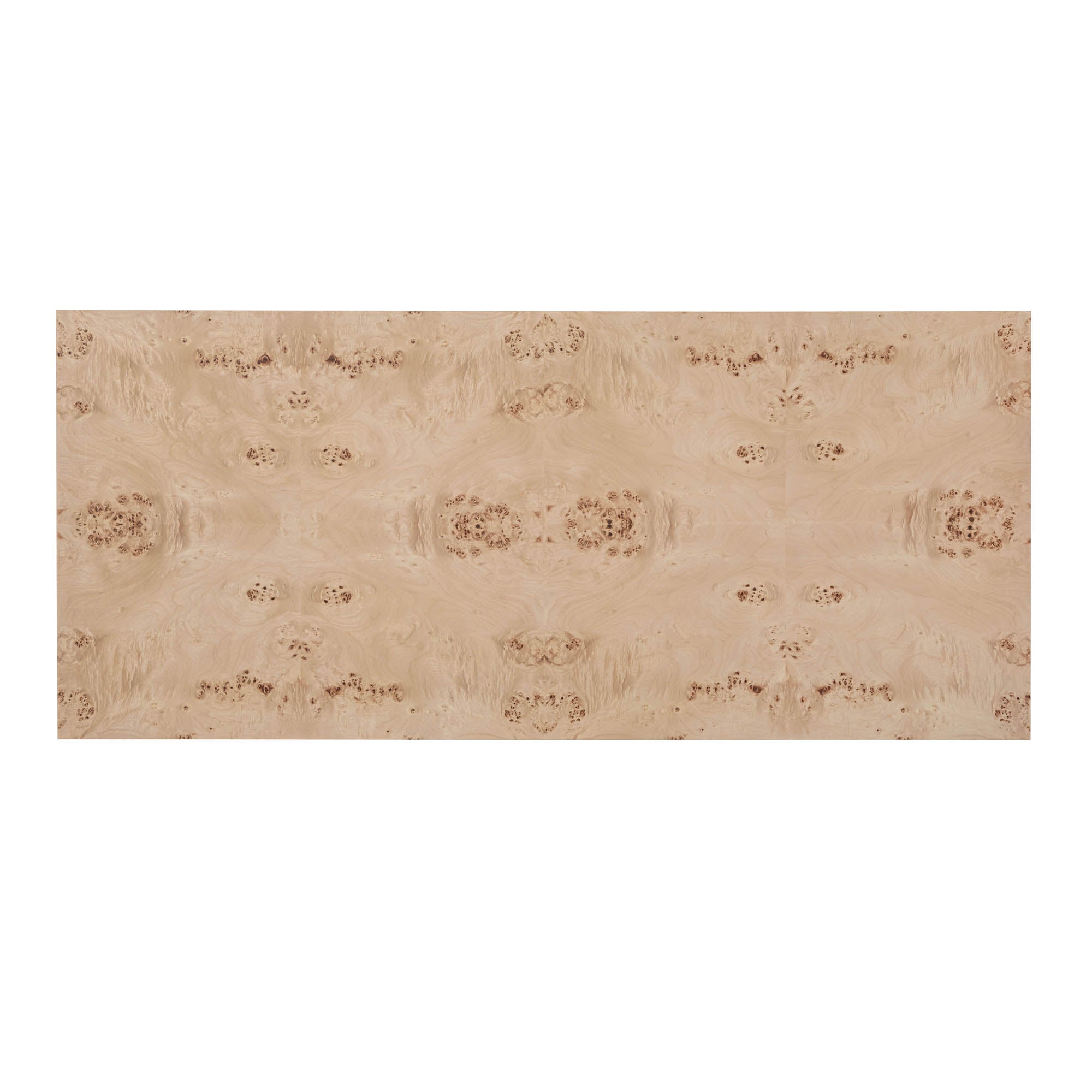 Mappa Large Dining Table - Light Burl - Central Designs