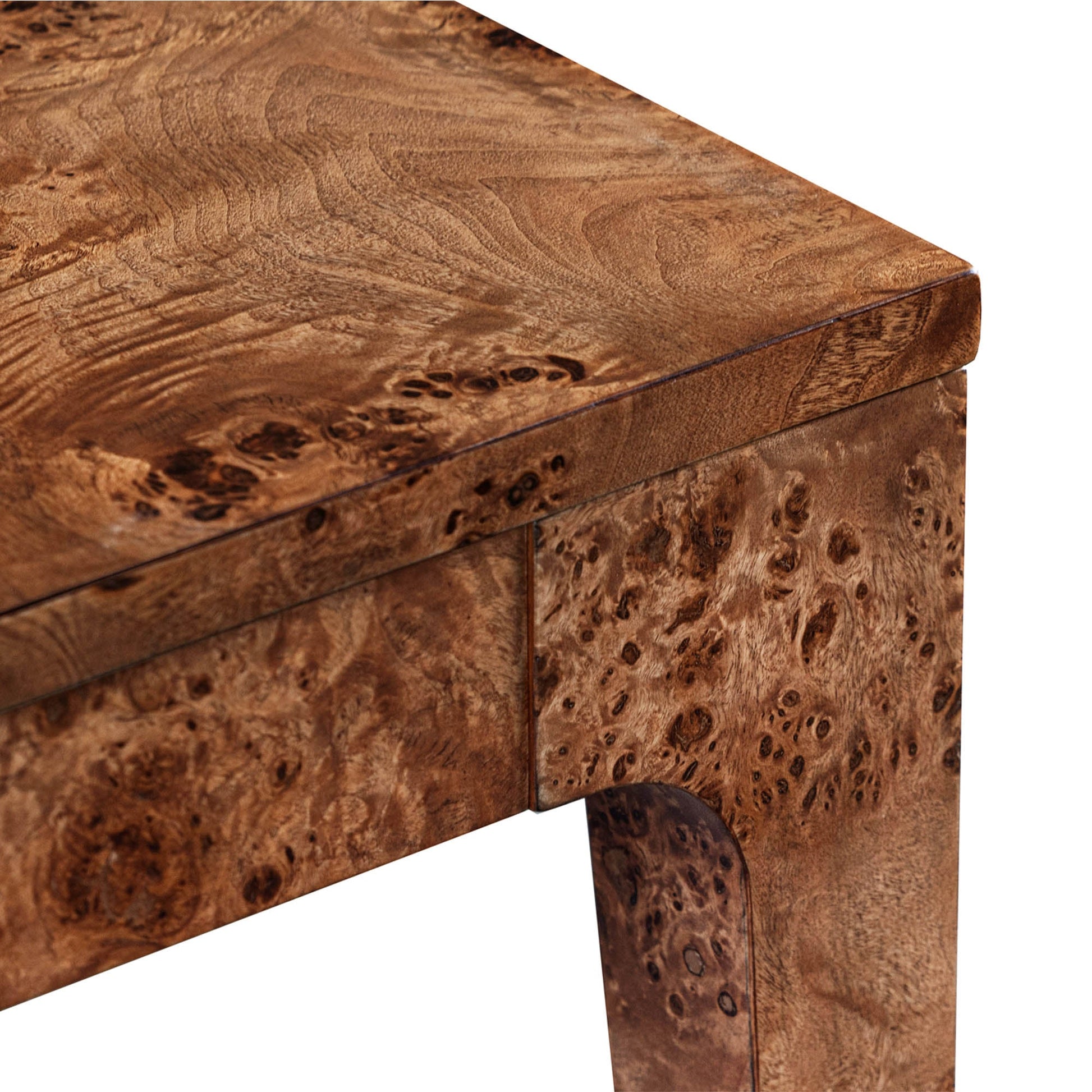 Mappa Side Table - Dark Burl - Central Designs