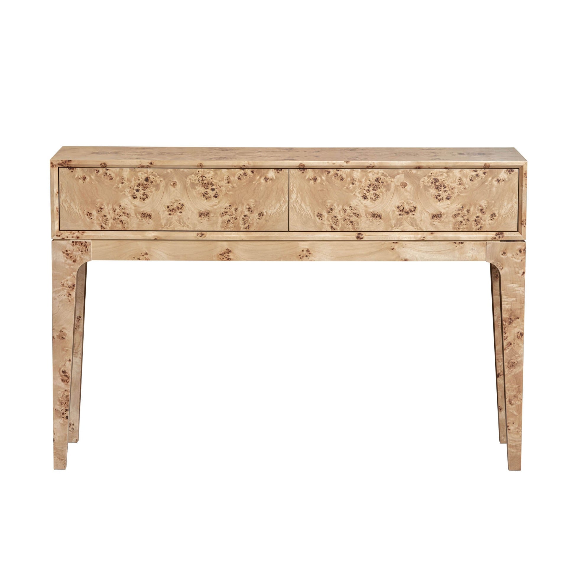Mappa Console Table - Light Burl - Central Designs