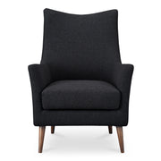 Fisher Armchair Wool Blend Charcoal