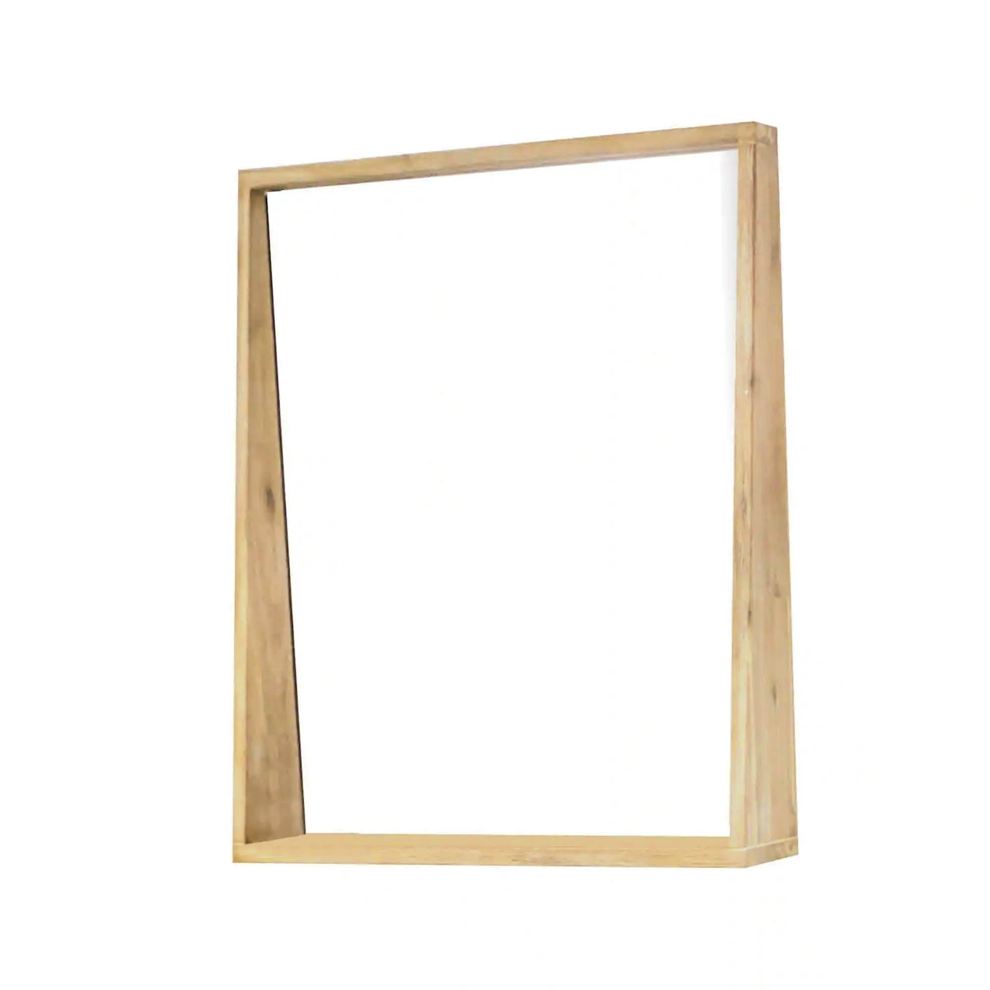 Gia Mirror W28 inch in Solid Acacia Frame