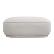 Marion Square Ottoman White