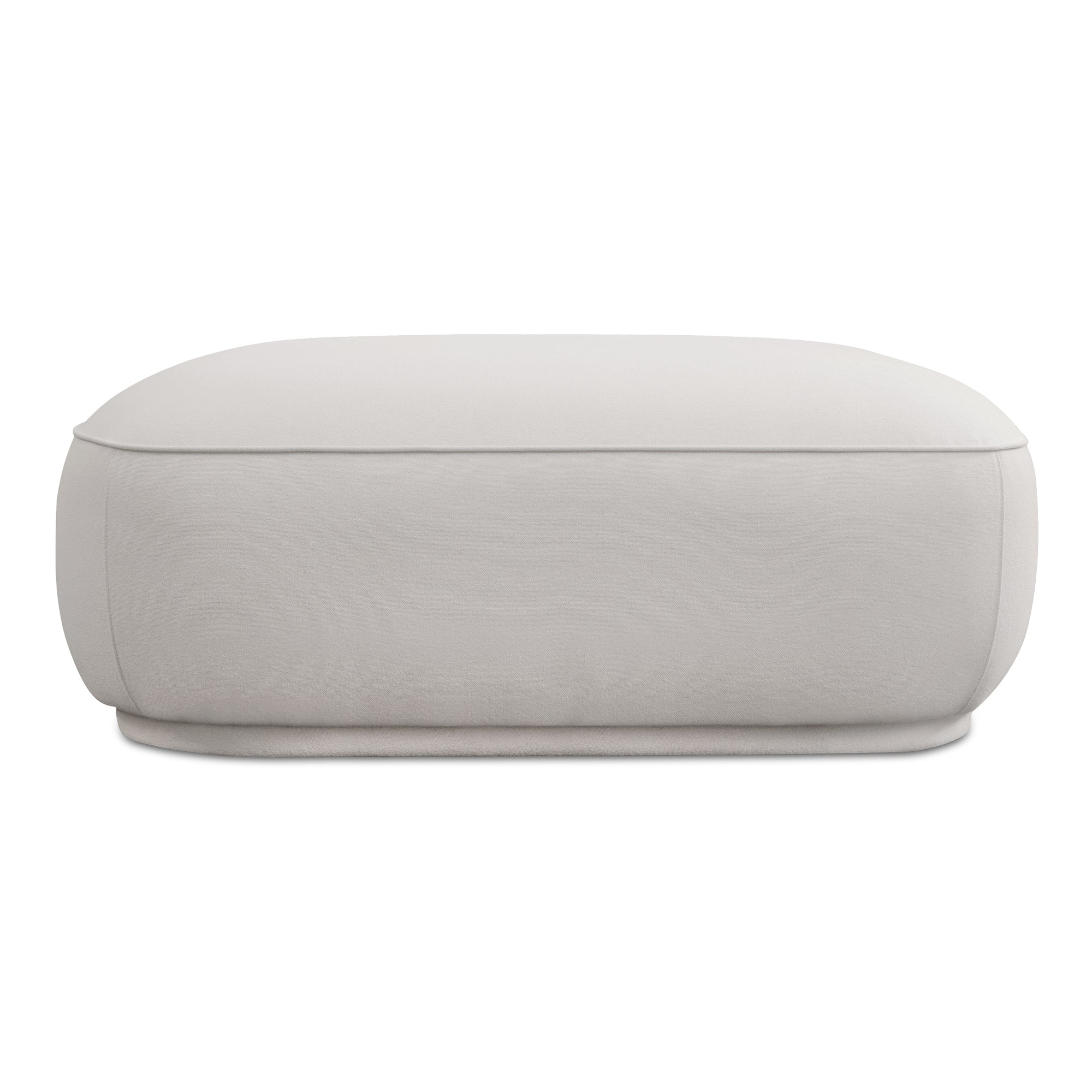 Marion Square Ottoman White