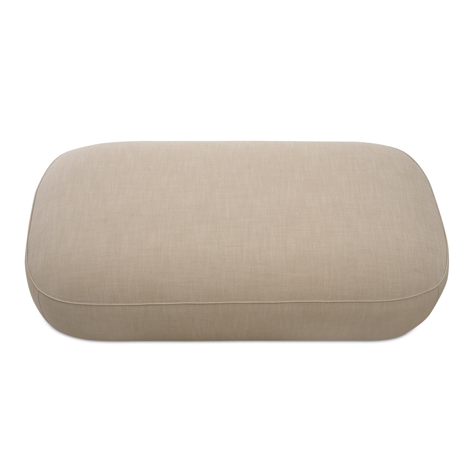 Marion Rectangular Ottoman Beige
