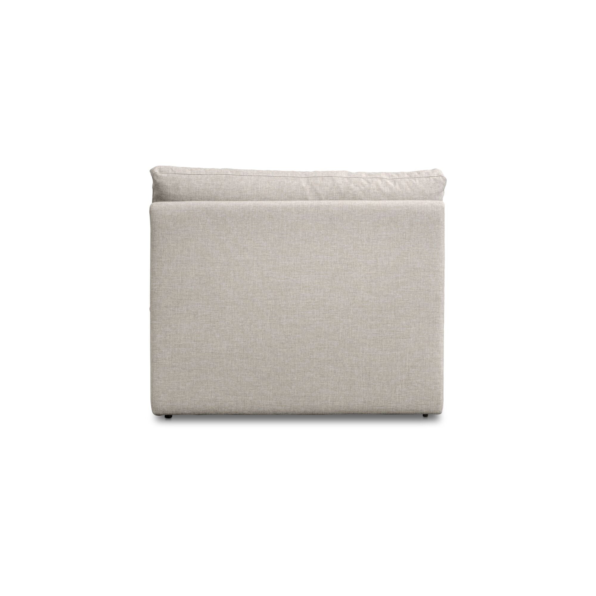 Miles Outdoor Chaise Speckled Light Grey