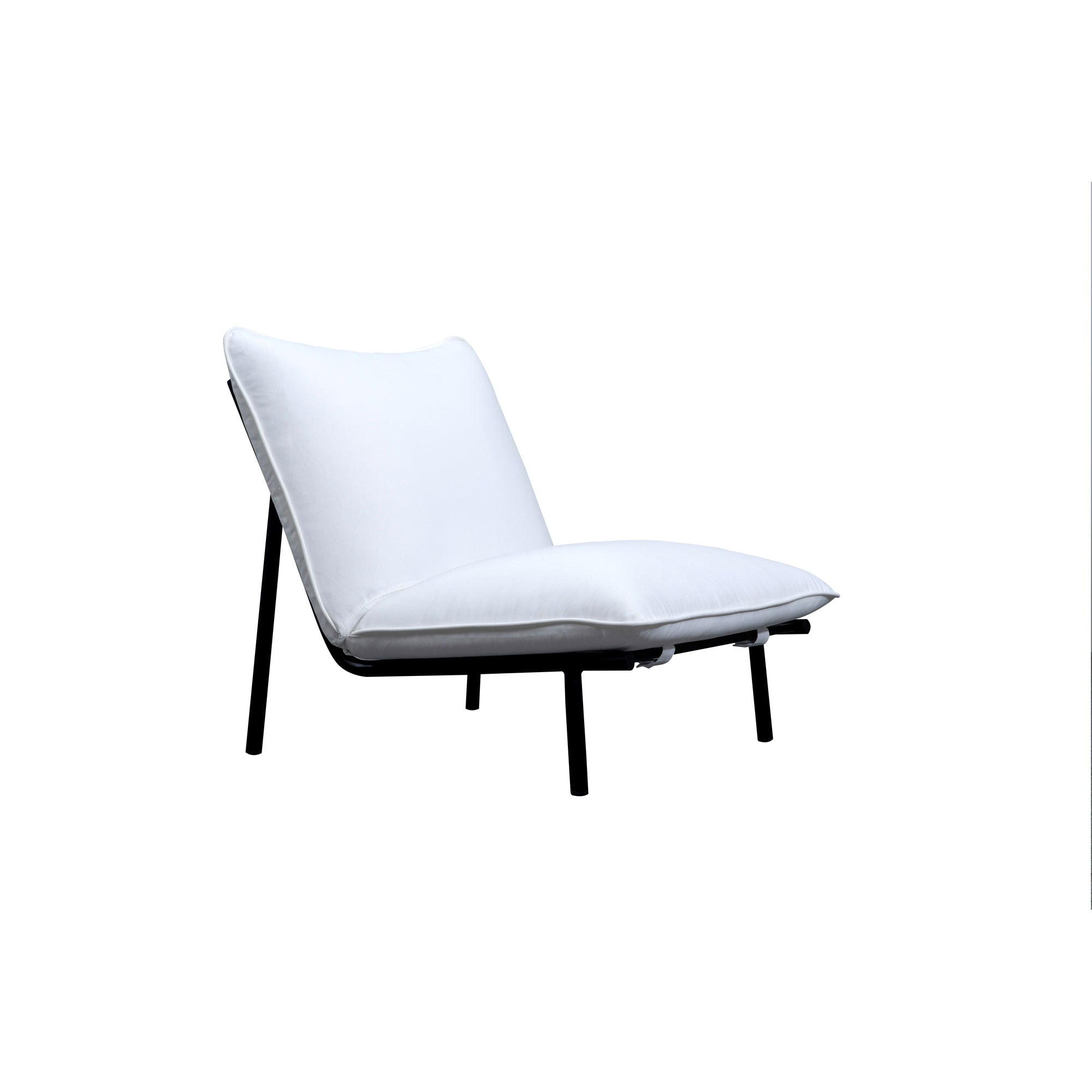 Morgan Outdoor Accent Chair White
