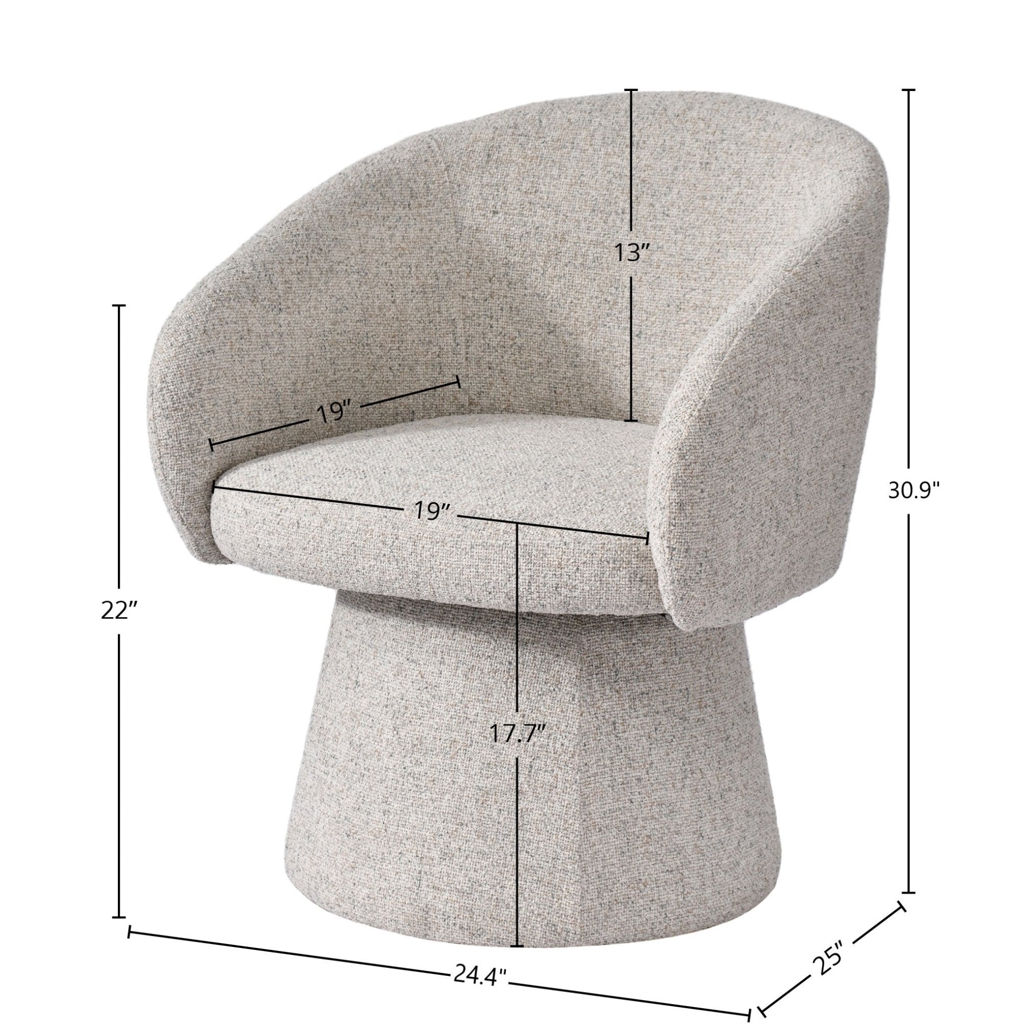 Misha Club Chair - Sand - Central Designs