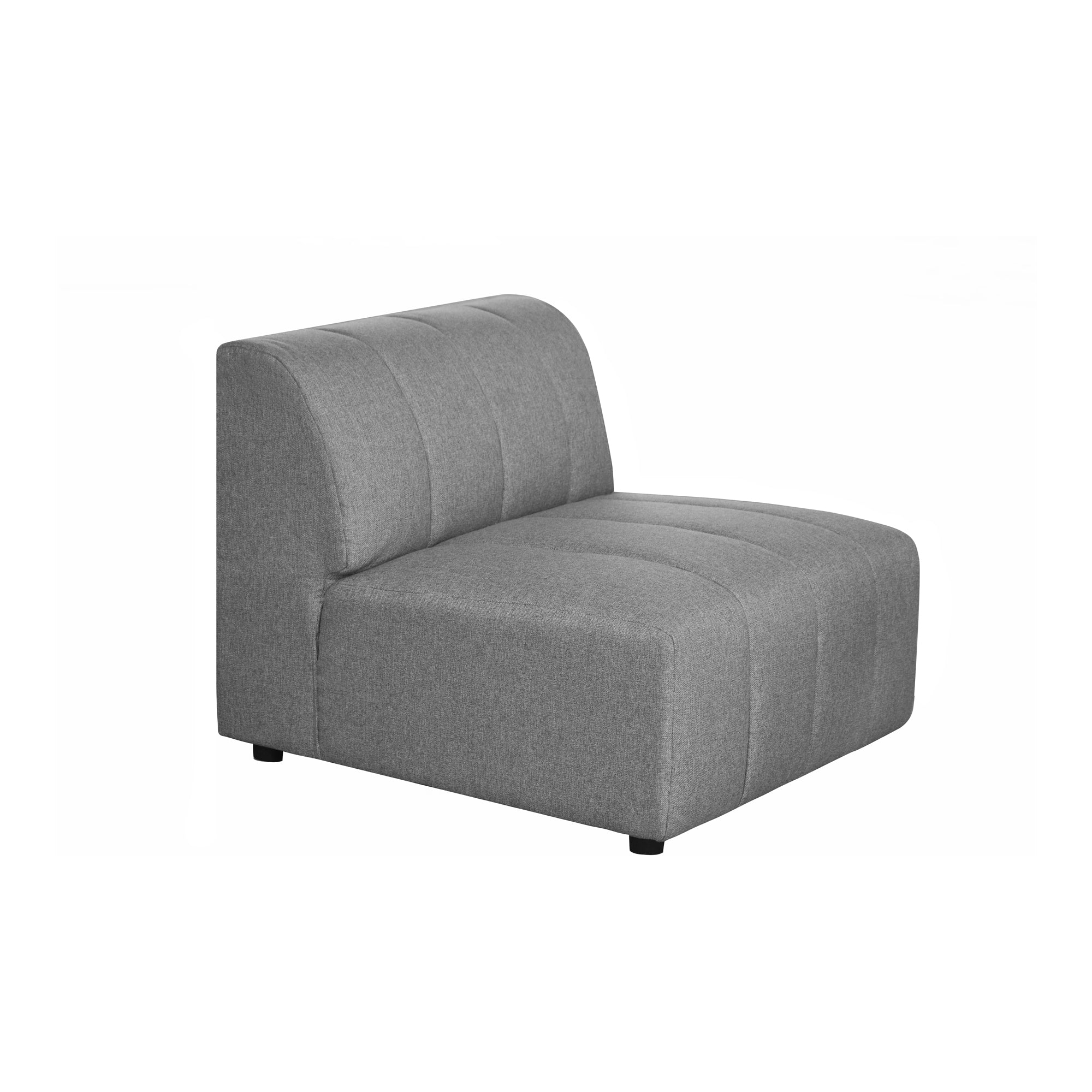 Lyric Slipper Chair Grey - Central Designs