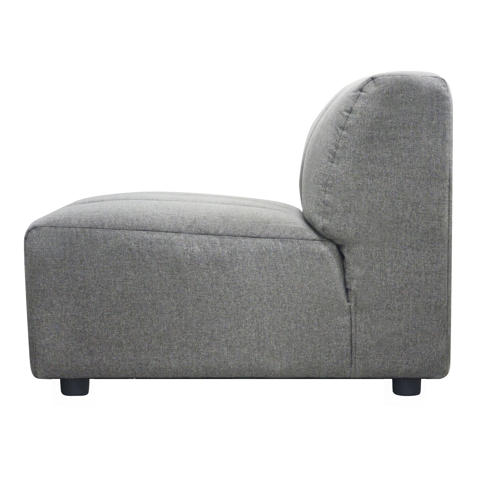 Lyric Slipper Chair Grey - Central Designs