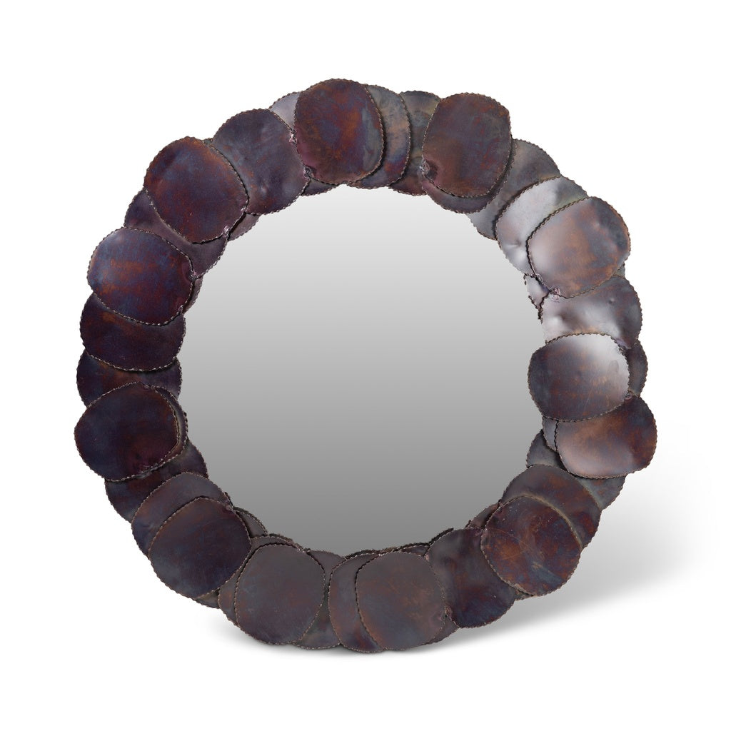 Elements - Suri - Mirror - 33"Dia. - Cobalt