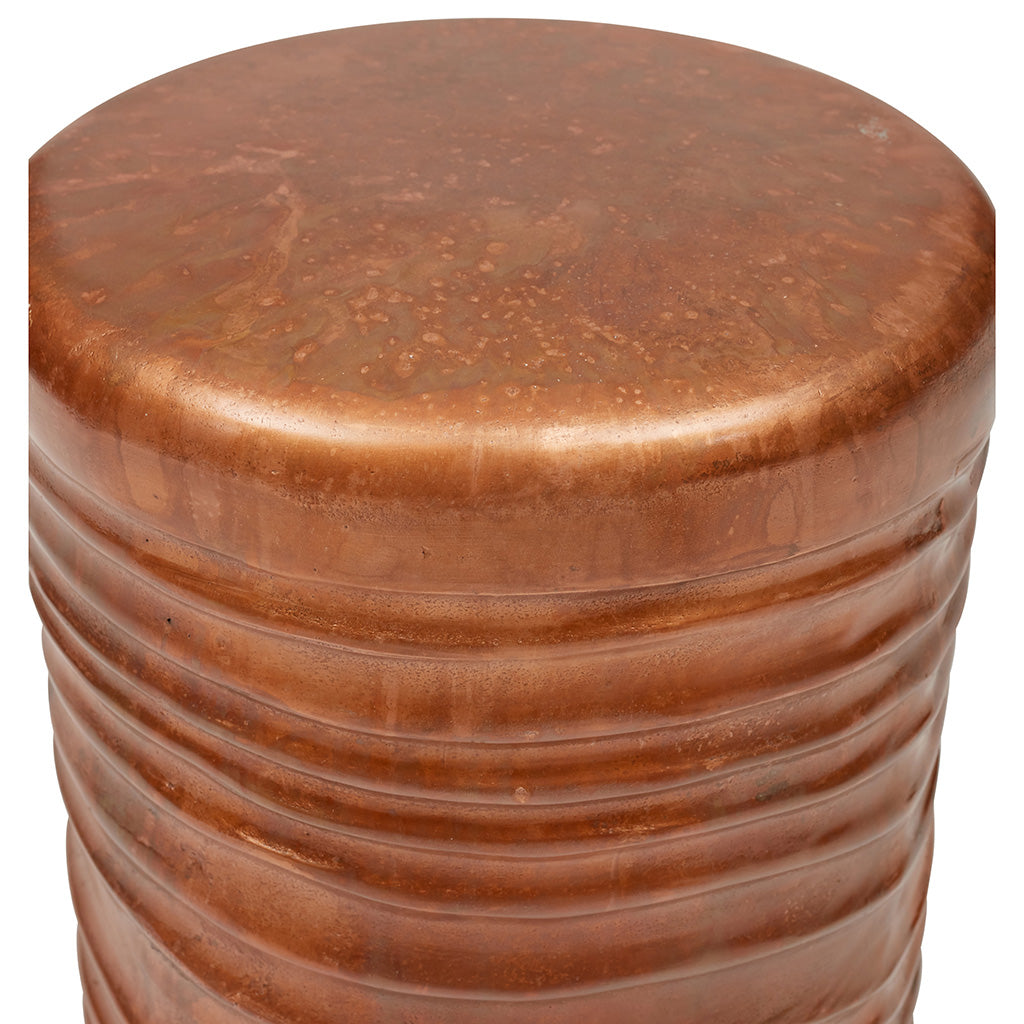 Elements - Tara Stool - Vintage Copper