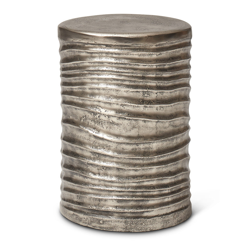 Elements - Tara Stool - Vintage Silver