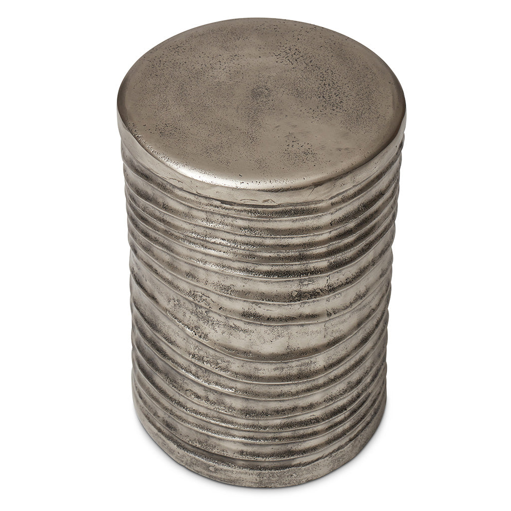 Elements - Tara Stool - Vintage Silver