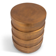 Elements - Turin - Accent Stool - Vintage Copper