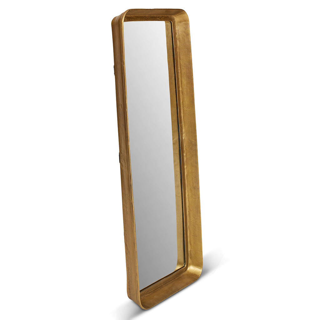 Elements - Vinod Wall Mirror - Antique Brass