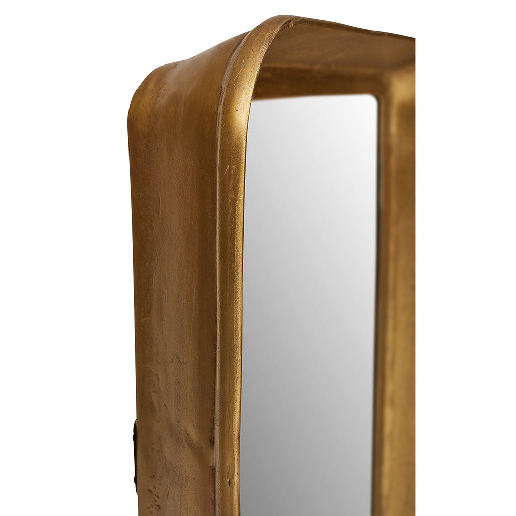 Elements - Vinod Wall Mirror - Antique Brass