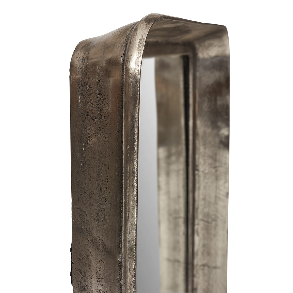 Elements - Vinod Wall Mirror - Vintage Silver