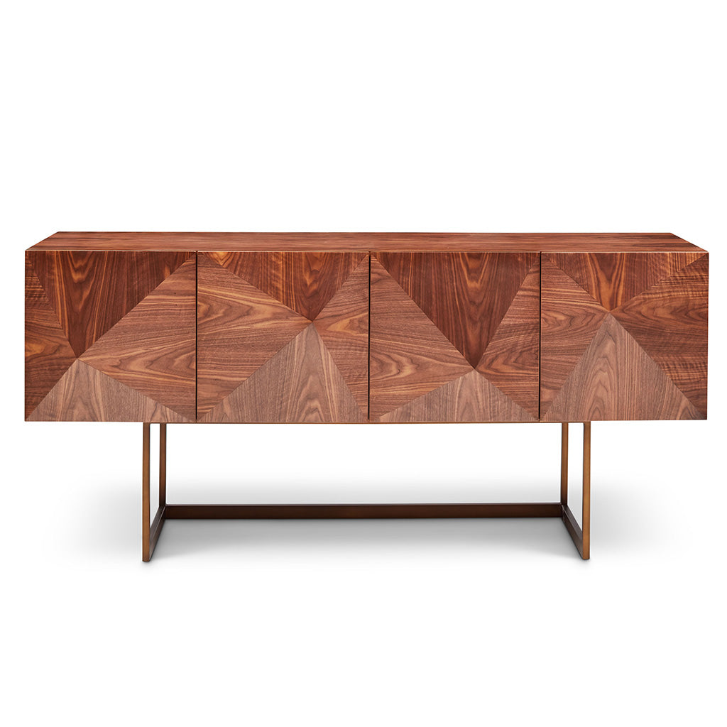 IE Series - Cube Buffet - Walnut