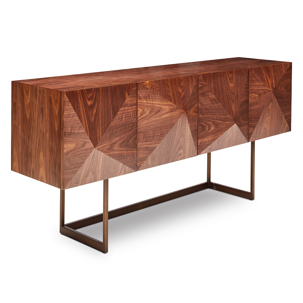 IE Series - Cube Buffet - Walnut