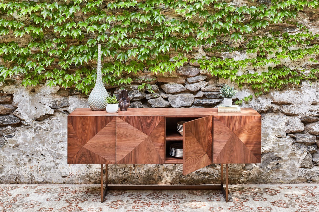 IE Series - Cube Buffet - Walnut