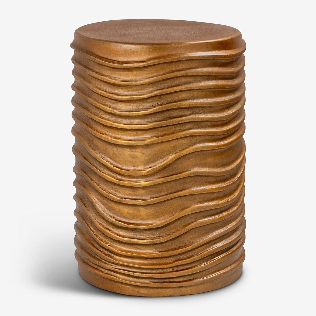 Elements - Tara Stool - Antique Brass