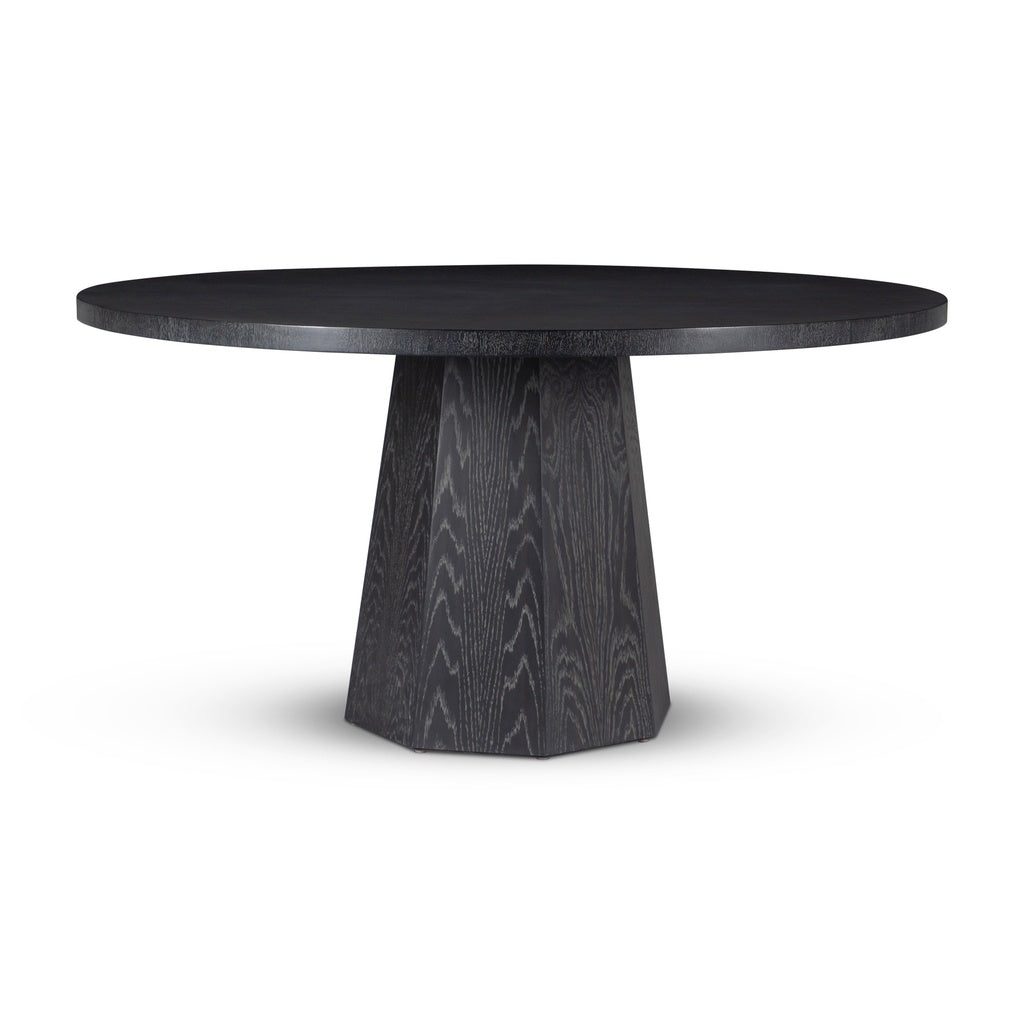IE Series - Kaia Round Dining Table - Charcoal