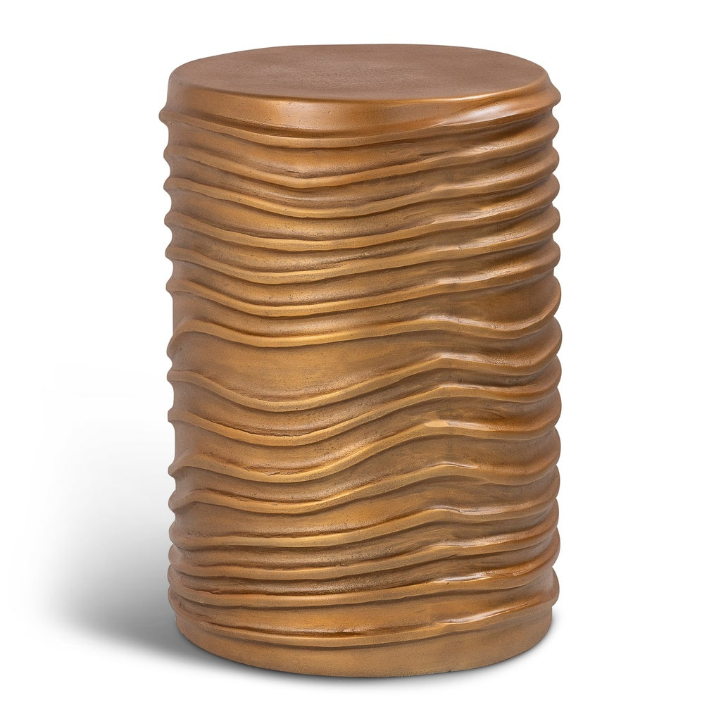 Elements - Tara Stool - Antique Brass