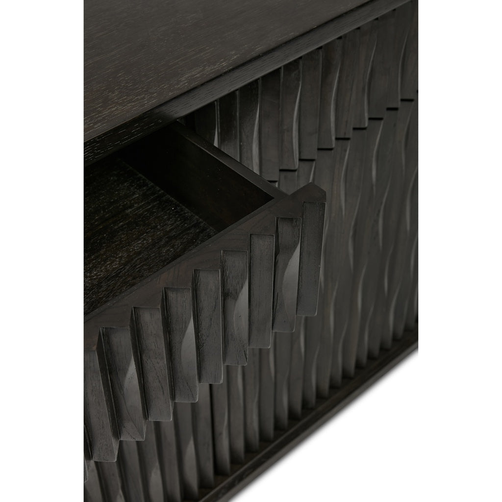 IE Series - Madison Buffet - Charcoal - Gold Base
