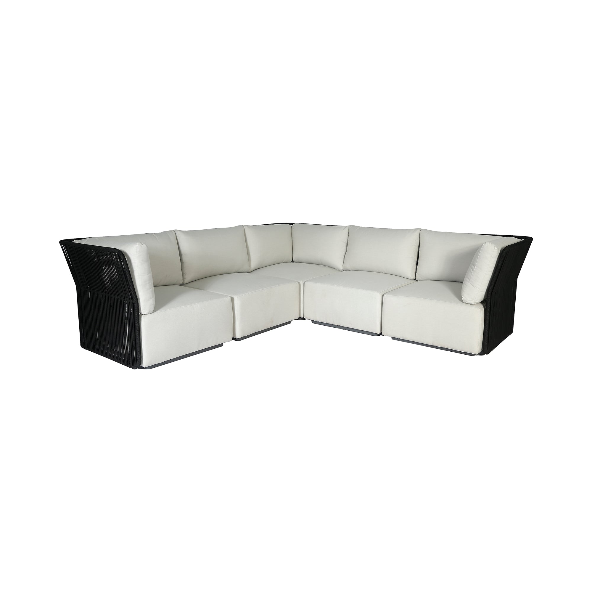 Naples Outdoor L - Shaped Sectional - Central Designs